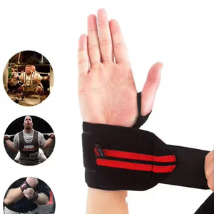Muñequeras elásticas antideslizantes para entrenamiento de fuerza, gimnasio, levantamiento de pesas y soporte articular duradero para levantamiento de pesas - Product Image 2