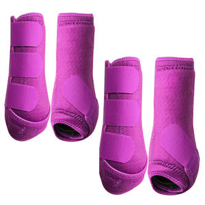 Horse Fly Boots Neoprene Leg Protection Outdoor Professional Team <b>Equestrian</b> Horse Riding Equine Veterinary Equipment - Product Image 6