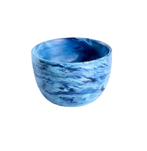 Elegant <b>Blue</b> Epoxy Resin Serving <b>Bowl</b> latest Design For your Home Dinnerware Organizer Food Serving <b>Bowl</b> At Low Price - Product Image 1