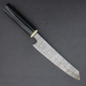 Ensemble de couteaux de chef professionnels en acier Damas faits à la main, manche en bois, pour chefs, cuisiniers, couteau de cuisine - Product Image 5