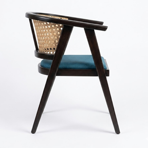 Muebles de jardín hechos de madera de teca y ratán combinados con asiento de espuma suave, diseño moderno y elegante. - Product Image 3