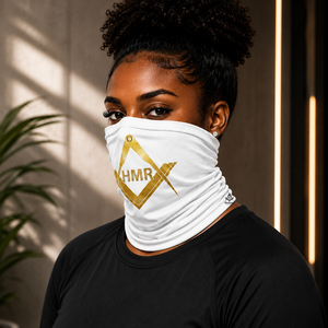 Masque facial maçonnique élégant pour la fraternité et la sororité, style grec, protection solaire estivale - Product Image 3