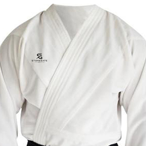 Uniforme de karaté respirant de haute qualité à faible MOQ pour hommes et jeunes, impression de logo personnalisée, tissu d'entraînement durable, service de marque privée - Product Image 4