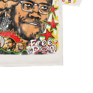 T-shirt blanc à manches courtes de haute qualité avec imprimé graphique, coupe classique, col rond, style streetwear, tissu jersey, pour homme - Product Image 2