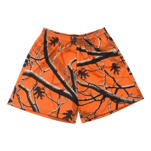 Loose-fit <b>Shorts</b> with All-over 3D Dead Tree <b>Camouflage</b> Digital Print, American Outdoor Style - Product Image 4