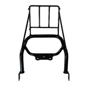 Porte-bagages arrière en fer SK0201 pour moto, OEM pour Rebel Black, pour DAX 125, capacité de charge de 8 kg, placement arrière, revêtement poudré - Product Image 2