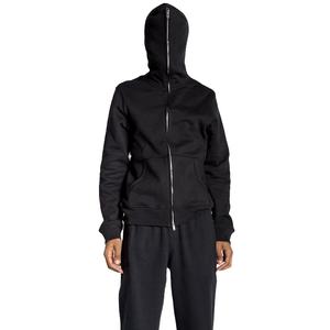 Sudadera con capucha de invierno con cremallera de cara completa para hombre de alta calidad personalizable impermeable ecológico Unisex chaqueta con capucha con cremallera de cara completa - Product Image 3