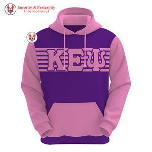 Sweat à capuche personnalisé en satin doublé, faible MOQ, avec logos grecs brodés, respirant pour l'hiver, pour femmes, vente en gros - Product Image 4