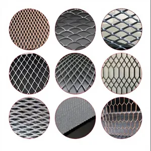 Maille métallique expansée en aluminium, Maille métallique expansée en aluminium, Maille métallique expansée en aluminium, Maille métallique expansée en aluminium, Maille losangée en aluminium - Product Image 1