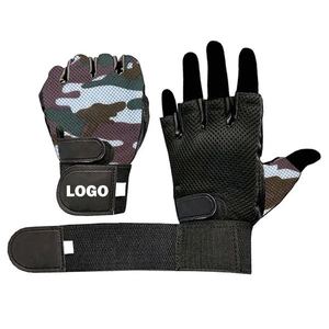 Gants de fitness antidérapants en cuir de vachette, pour entraînement à la barre horizontale, anti-cocooning, gants de protection pour la musculation - Product Image 1