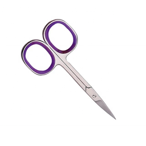 Ciseaux à cuticules en acier inoxydable, lame droite, pointe acérée, trou rond, outils de manucure durables pour adultes - Product Image 4