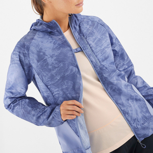 Trendy Custom Logo <b>Women</b> <b>Windbreaker</b> Set Lightweight Premium Two Piece Tracksuit for Outdoor Sports Running and Everyday Fashion - Product Image 5