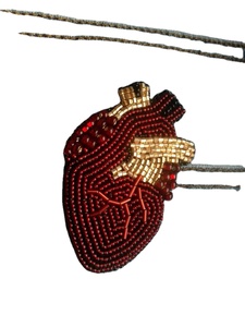 พวงกุญแจรูปผีเสื้อทำมือที่ดูมีสไตล์ใหม่อุปกรณ์เสริมกระเป๋าพวงกุญแจรถแบบปักลาย - Product Image 6