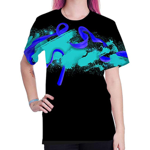 Custom High Quality <b>100</b>% <b>Polyester</b> Casual Fashion T-<b>Shirt</b> Knitted Sublimated Logo Design Solid Pattern Streetwear Jersey Fabric - Product Image 6