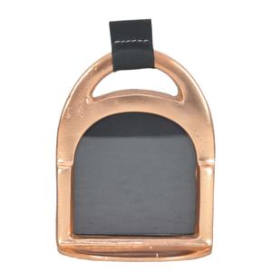 <b>Table</b> Accessories Metal Photo Frames Gift Items Handmade Stirrup Style Photoframe <b>Copper</b> Finish - Product Image 1