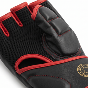 Guantes de MMA de cuero sintético de calidad premium personalizados, mitones de medio dedo para grappling, sparring y entrenamiento para hombres y mujeres - Product Image 5