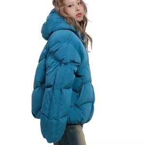 Best Selling Design <b>Plus</b> <b>Size</b> Men's Winter Puffer Cotton Filled Windproof Breathable Fur Trim <b>Jacket</b> Stand Collar Top Seller - Product Image 5