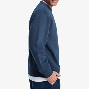 Sweat-shirt à col rond pour homme, couleur unie, décontracté, léger, uni, de haute qualité, logo personnalisé, sweat-shirt OEM pour homme - Product Image 5