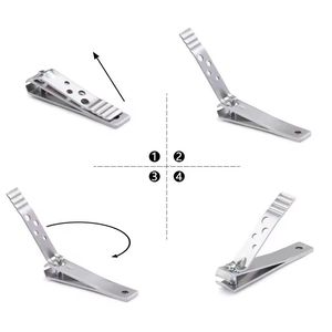 Stainless Steel 7 in 1 <b>Nail</b> Kit Portable Manicure Tools <b>Set</b> with Case for Adult Luxury Gift Box Style - Product Image 2