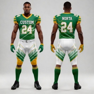 Full Allover Sublimated Spandex Polyester Football Kit Featuring Lightweight Breathable <b>Material</b> - Product Image 1