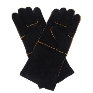 Guantes de seguridad de piel de vaca personalizados a prueba de fuego, protección de manos de calidad para soldadores, equipo de protección personal - Product Image 1