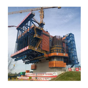 Q235b 32 # Rod 40 # Rod Cantilever Formant Traveler Coffrage en acier allié pour pont Construction de <span class=keywords><strong>suspension</strong></span> en béton - Product Image 3