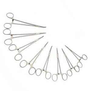 Porte-aiguilles dentaires orthopédiques 12,5 cm 18 cm, pinces hémostatiques, pinces chirurgicales orthodontiques, kit d'instruments dentaires professionnels - Product Image 6