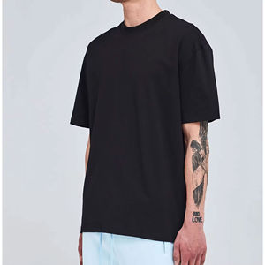 T-shirts pour hommes grandes tailles et style tendance avec nos t-shirts oversize respirants à épaules tombantes de haute qualité pour hommes - Product Image 5