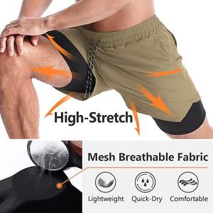 Pantalones Cortos Deportivos Casuales de Verano en Oferta, Transpirables, para Fitness, Playa, Natación y Ejercicio - Product Image 3