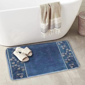 Tappetino da Bagno di Lusso Capri Blu Reale Antiscivolo con Design Unico Lavabile Elegante Tappeto per Bagno - Product Image 3