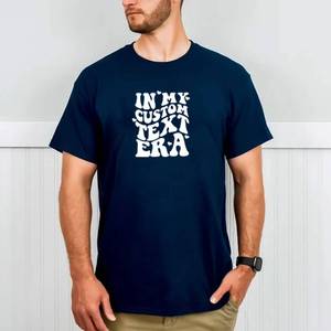 T-shirt décontracté élégant pour hommes, en coton de qualité supérieure, à manches courtes, col rond, coupe ample, respirant, doux, confortable, mode streetwear - Product Image 3