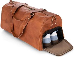 Wholesale Custom Design Top Selling Leather Duffle <b>Bags</b> Solid Color Best Quality <b>Cheap</b> Price Leather Duffle <b>Bags</b> - Product Image 1