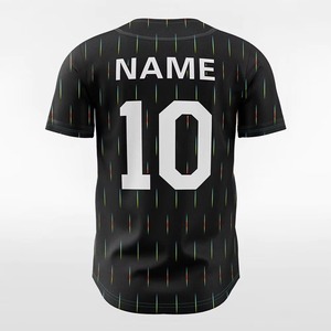 Camiseta de Béisbol Premium 100% Poliéster, Cuello en V, Manga Corta, Transpirable, Diseño Elegante, Ajuste Cómodo para Adultos - Product Image 3