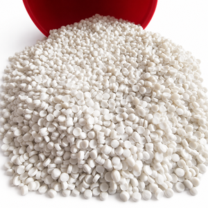 Offres Exceptionnelles : Granulés de Carbonate de Calcium de 25 kg, Qualité Masterbatch, Blanc Naturel, pour Film Soufflé, Matière Première Plastique - Product Image 1