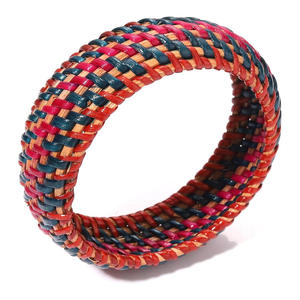 กำไลข้อมือหวายสำหรับผู้หญิงสร้อยข้อมือแฟชั่น - Product Image 5