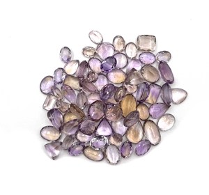 Piedra Preciosa Suelta de Ametrino Natural, Forma Mixta, Facetada, 50 CT, Certificada por IGI, 8-19 MM, para la Fabricación de Joyas, Anillos, Collares y Colgantes - Product Image 5