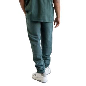 Pantalones de chándal de algodón Unisex, ropa de calle de alta calidad, en blanco, ajustados, chándal liso para adultos - Product Image 4