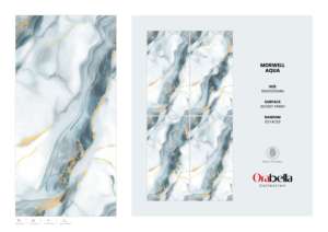 Azulejo de Porcelana Brillante de Primera Calidad, 24x48 Pulgadas, Superficie de Alto Brillo, Formato Grande, Moderno, para Pared y Piso - Product Image 3