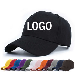 Gorras de Béisbol Negras Bordadas Personalizadas, Elegantes y Transpirables, Bordado 3D, Deportivas, 100% Algodón, Ajustables, Unisex - Product Image 1
