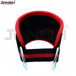 สายรัดข้อเท้านีโอพรีนแบบปรับได้พร้อมห่วงรูปตัว D สองห่วง ระบายอากาศได้ดี กันลื่น สำหรับออกกำลังกาย คุณภาพสูง สำหรับทุกเพศ พร้อมโลโก้แบบกำหนดเอง - Product Image 3