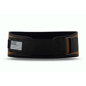 Ceinture de musculation Euro Skt Co, 5 pouces de large, mousse EVA respirante, antidérapante, boucle réglable, noir, marron, unisexe - Product Image 3