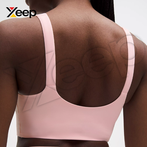 XEEP สปอร์ตบราโยคะคุณภาพสูงสำหรับผู้หญิง รุ่น XC-SB-66 สายรัดปรับได้ ระบายอากาศดี แผ่นรองถอดออกได้ รองรับได้ดี แห้งเร็ว - Product Image 5