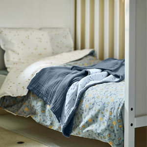 Soft <b>Baby</b> Blanket Cotton 95% Bamboo, 5% Spandex Gentle Warm Infant Comfort Blanket - Product Image 1