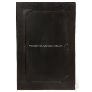 Modern Design Bone Inlay <b>Square</b> Pattern Wall <b>Mirror</b> Frame Eco-Friendly Handmade Decorative <b>Mirror</b> Customizable Size Color for - Product Image 3