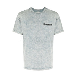 T-shirt délavé à l'acide pour homme, qualité supérieure, coupe confortable, choix de mode streetwear, vente chaude - Product Image 4