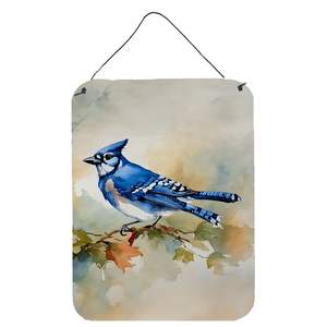 Blue Jay Wall Door Hanging Prints 12x16 Multicolor Aluminum Metal <b>Sign</b> for Kitchen Home Decor Front Door <b>Plaque</b> New Multicolor - Product Image 1