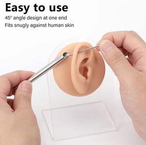 Tube récepteur pour aiguille de perçage en acier inoxydable 316L, 8 mm, outil de maintien pour bijoux corporels par SIGAL MEDCO - Product Image 3