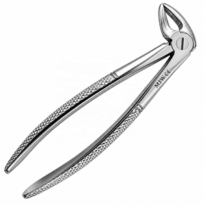 33 Pinces d'extraction dentaire à motif anglais en acier inoxydable, instrument de chirurgie buccale certifié CE et ISO - Product Image 1