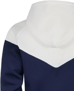 Men's <b>Navy</b> Blue Hooded <b>Sweatshirt</b> Regular Fit Knitted Solid Color Casual Pocket Design 100% Cotton Eco-Friendly Quick Dry - Product Image 5