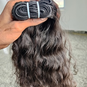 Cabello Humano Virgen Sin Procesar, Paquetes de Cabello Rizado al Por Mayor, Cabello Humano Indio de Templo con Cutícula Alineada - Product Image 3